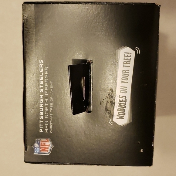 Nfl Pittsburgh Steelers Ben Roethlisberger Bobble Head Ornament NFLPA - Picture 16 of 16